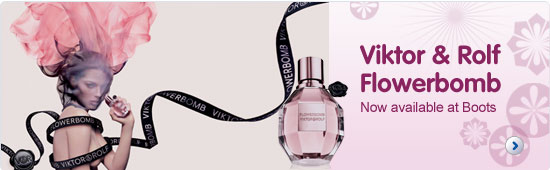 Viktor & Rolf Flowerbomb Now available at Boots